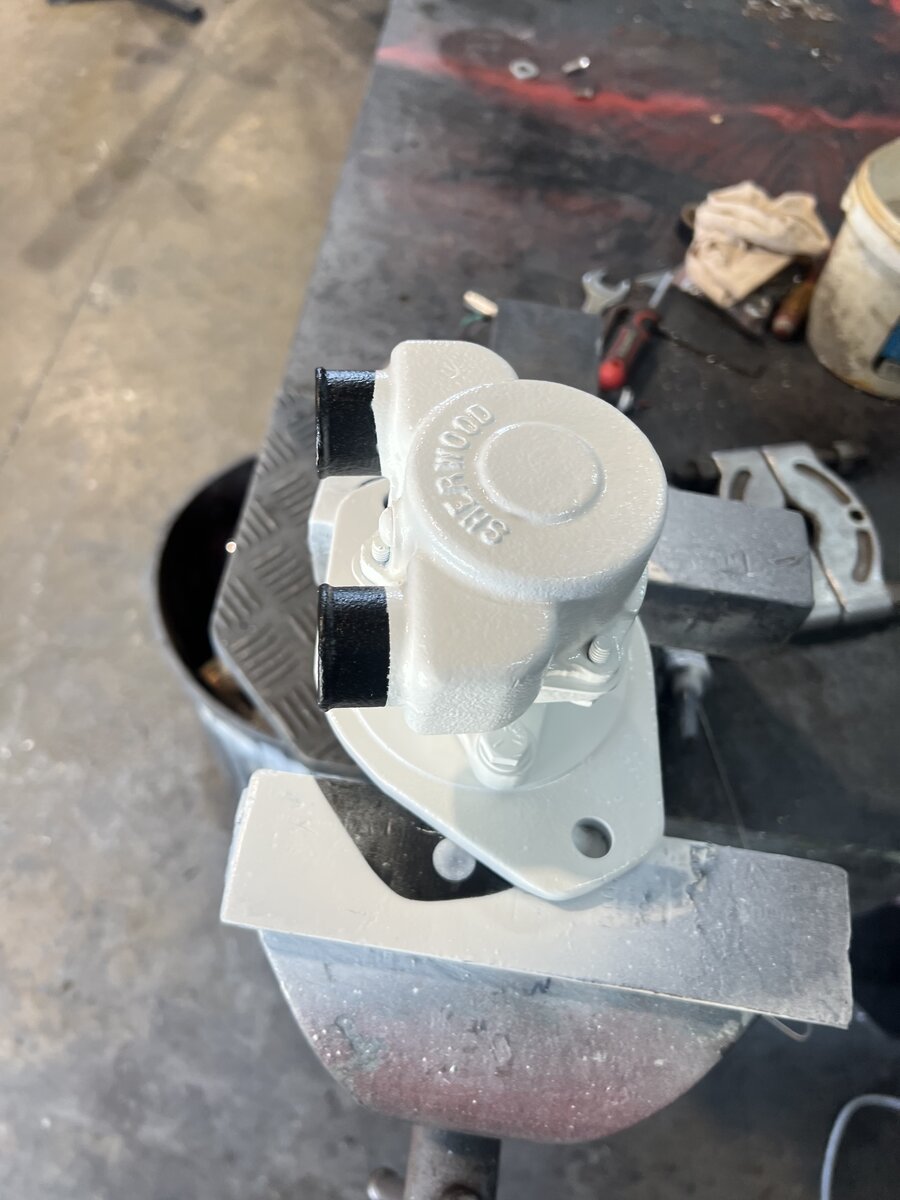 Sherwood Raw Water Pump Rebuild — After