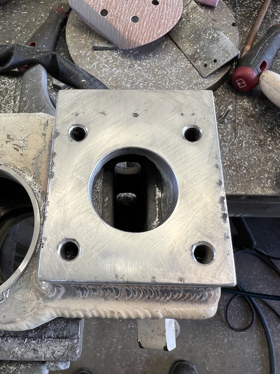 Leaking Yanmar Heat Exchanger Repair — After